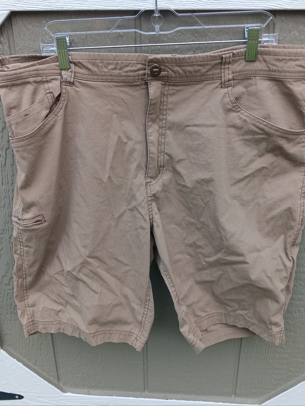 Hawke & Co Dynamic Sport Fabric Tan Men's Shorts Size 40